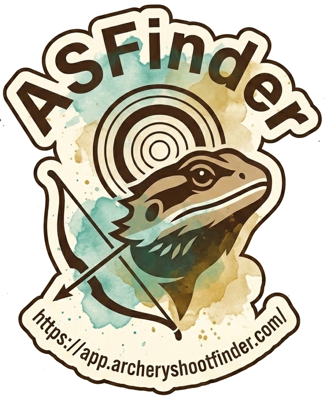 Archery Shoot Finder Logo
